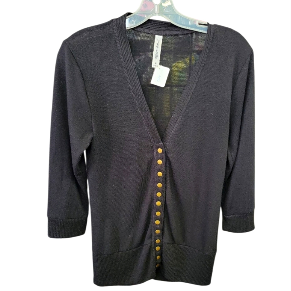 Zenana Brand New 3/4 Sleeve Cardigan Size M